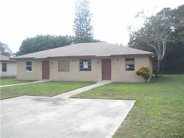 203 1 2 North 20th Stree, Fort Pierce, Florida  Main Image